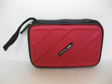 3DS Hard Case Carrying Travel Storage (Red) - 3DS Accessory